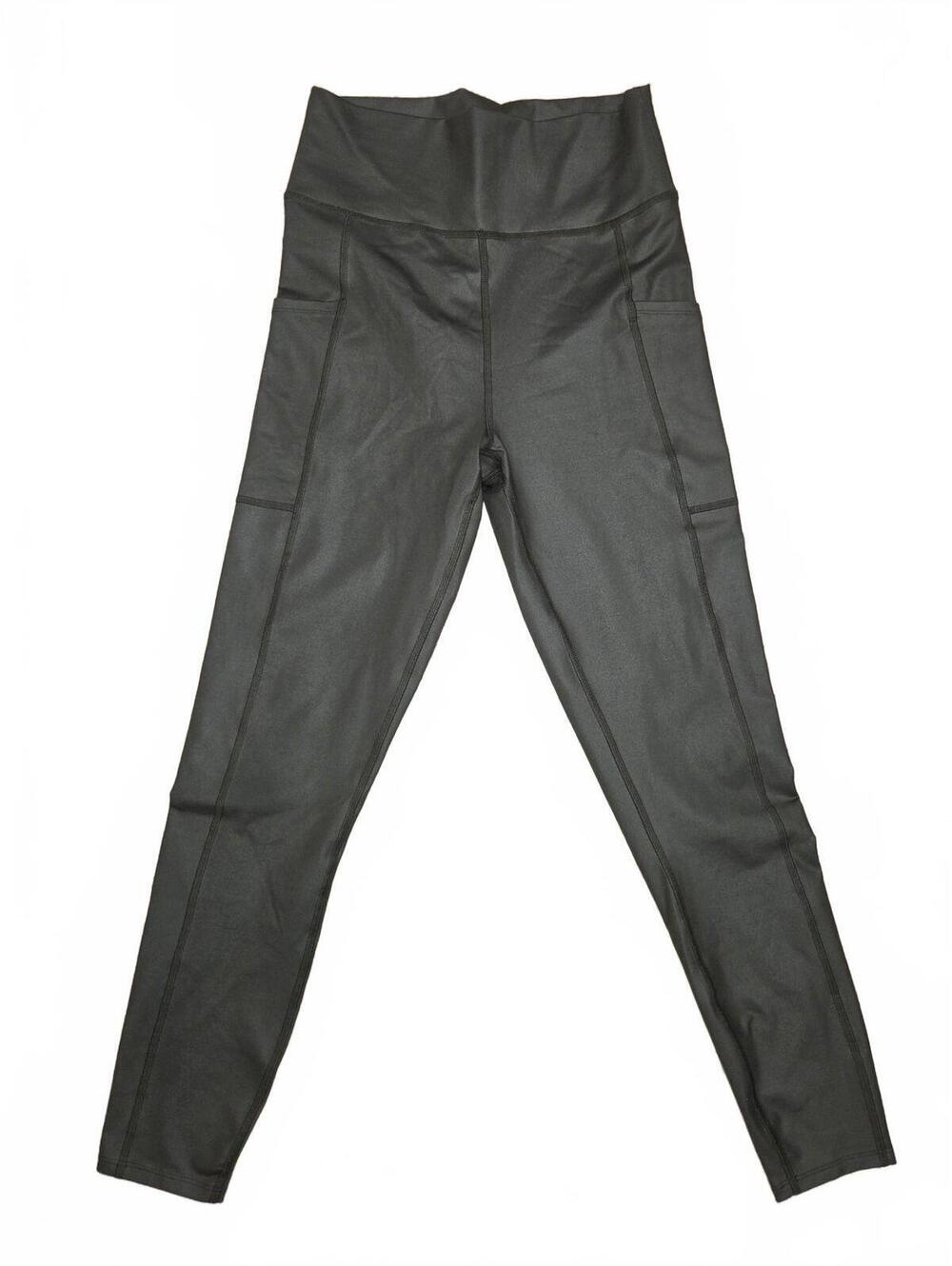 Abercrombie & Fitch Black Athletic Workout Leggings with Pockets Size S